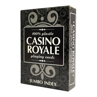 Карты пластиковые "Casino Royal"