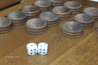 Нарды "Ивановские "Лев" из бука