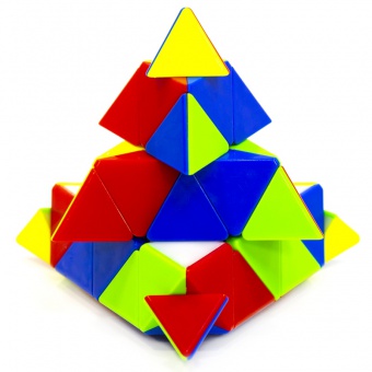 QiYi MoFangeGe 4x4 Pyraminx Cube микс