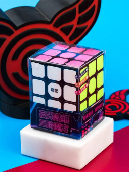 3x3x3 QiYi MoFangGe Fluorescent Stickers
