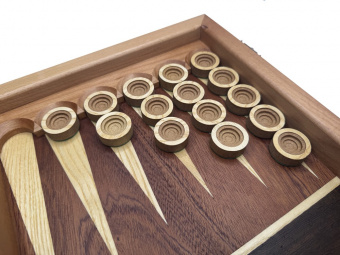 Фишки для нард 2,8 см (мдф) с подклейкой