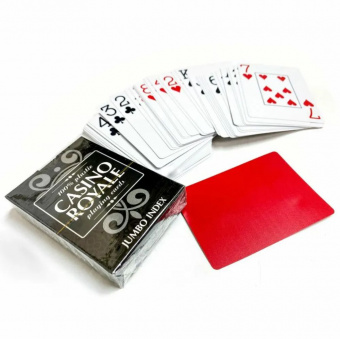 Карты пластиковые "Casino Royal"