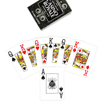 Карты пластиковые "Casino Royal"