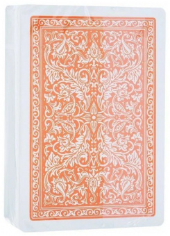 Карты пластиковые Fournier 2818 orange 