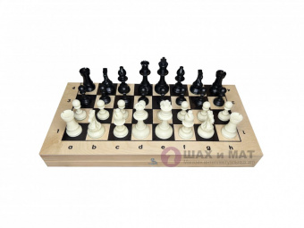 Шахматы с утяжеленными пластиковыми фигурами