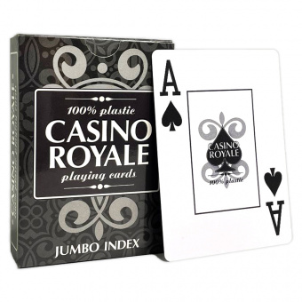 Карты пластиковые "Casino Royal"