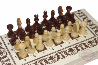 3 в 1: шахматы, нарды, шашки "Россия"