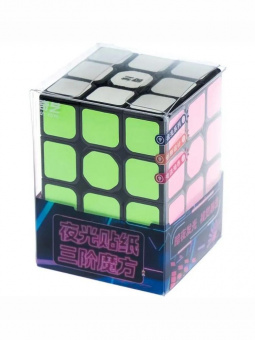 3x3x3 QiYi MoFangGe Fluorescent Stickers