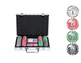 Набор для покера Nuts на 200 фишек купить по цене 3590 рублей