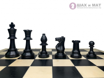 Шахматы с утяжеленными пластиковыми фигурами