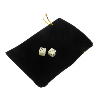 Набор кубиков из белого оникса 1 см (2 шт)